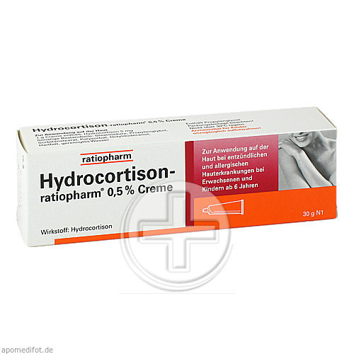HYDROCORTISONratiopharm 0,5 Creme